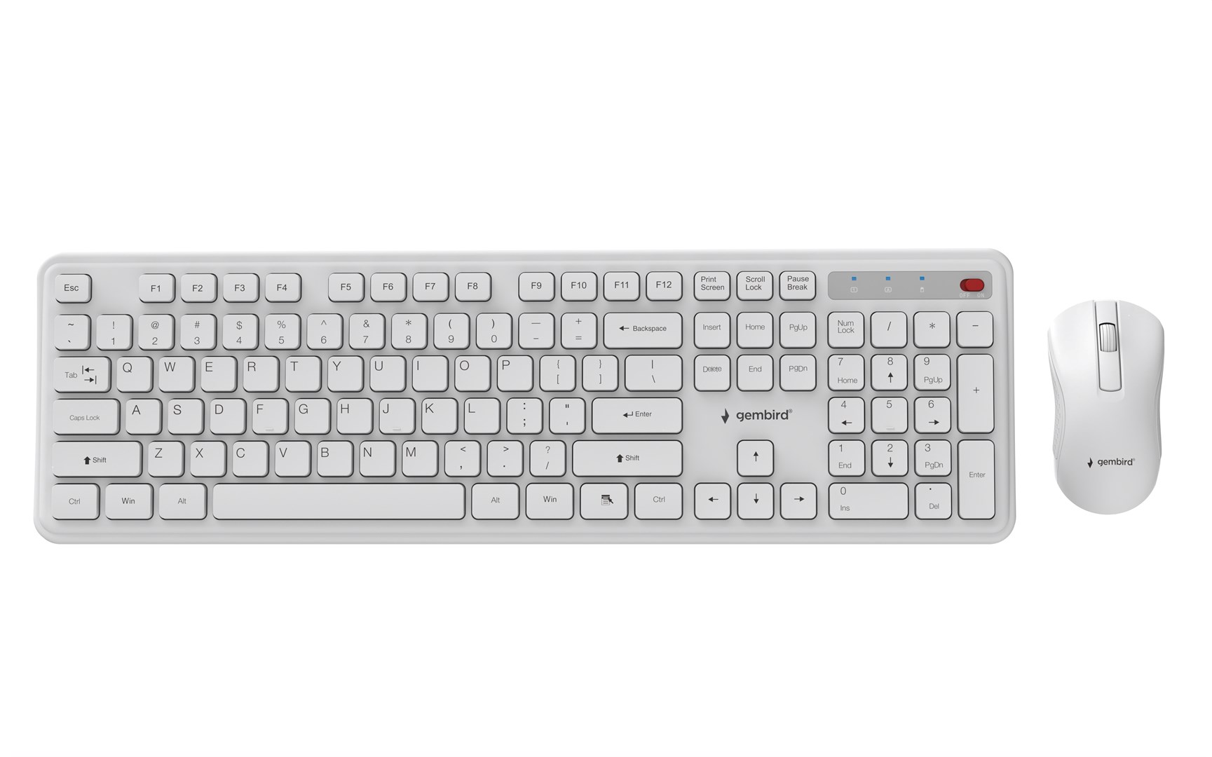 GEMBIRD Slim Pro Business - Zestaw Klawiatury + Myszy — zdjęcie 1 z 6