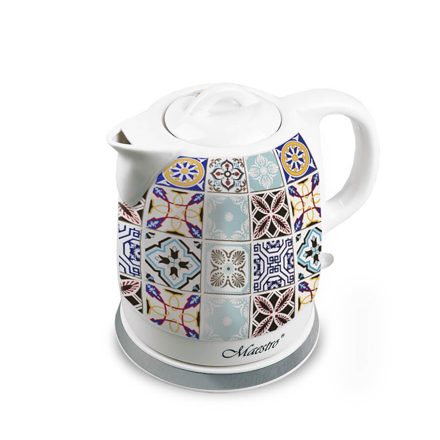 Ceramiczny czajnik elektryczny MR-066-PORTO MAESTRO — zdjęcie 1 z 5