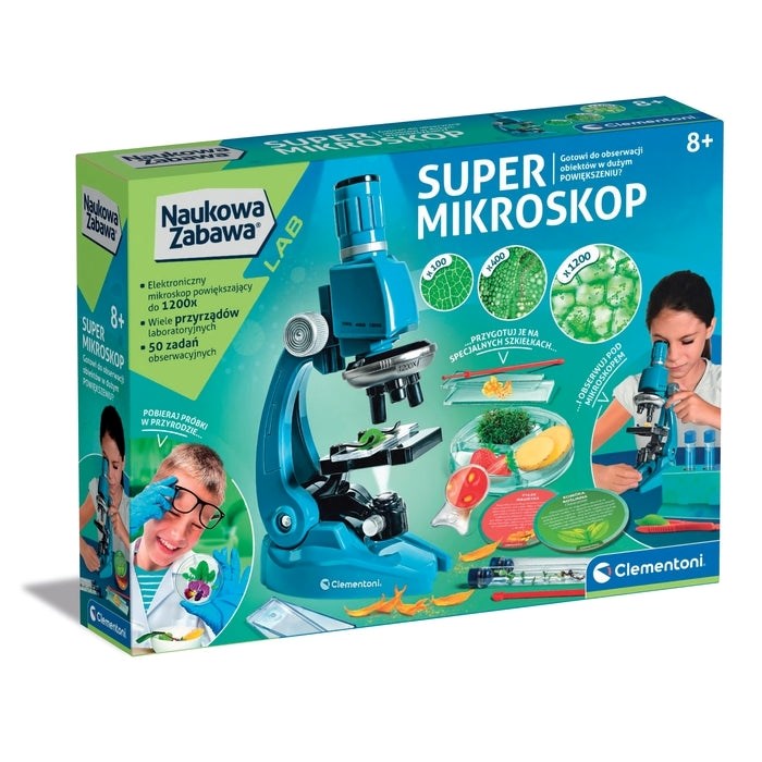 Zestaw Clementoni - Super mikroskop — zdjęcie 1 z 4