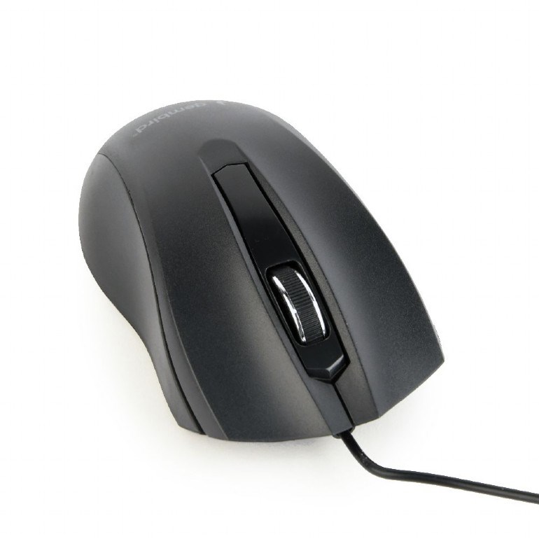 Mysz GEMBIRD MUS-3B-01 Czarna 1000 DPI — zdjęcie 1 z 3