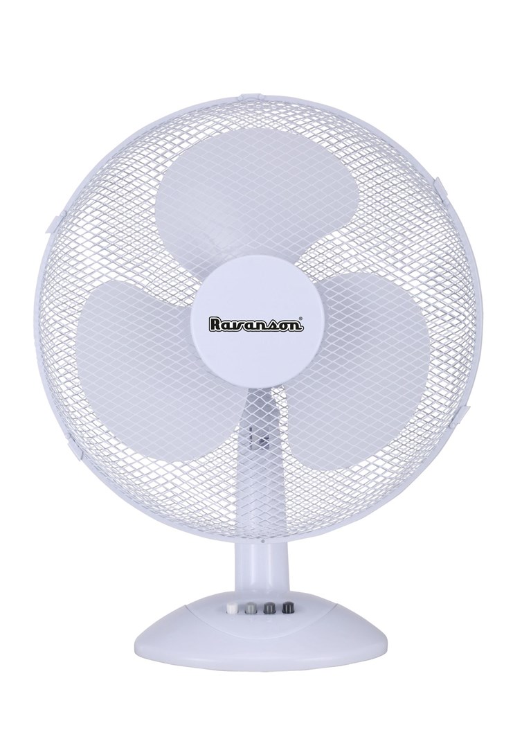 Wentylator Ravanson  WT-1040 (biurkowy; biały) — zdjęcie 1 z 3