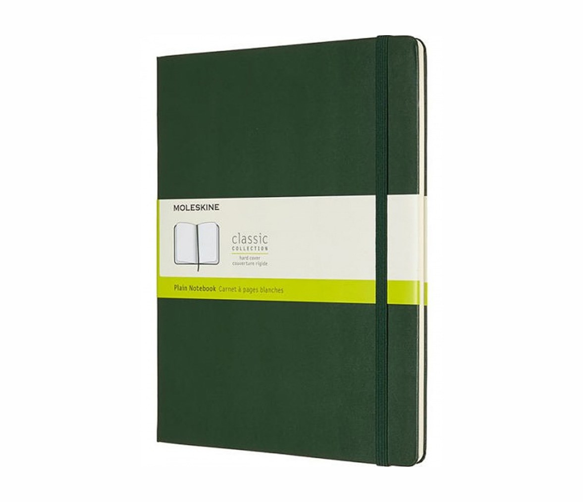 MOLESKINE Notes Classic XL, Myrtle Green, 192 stron — zdjęcie 1 z 5