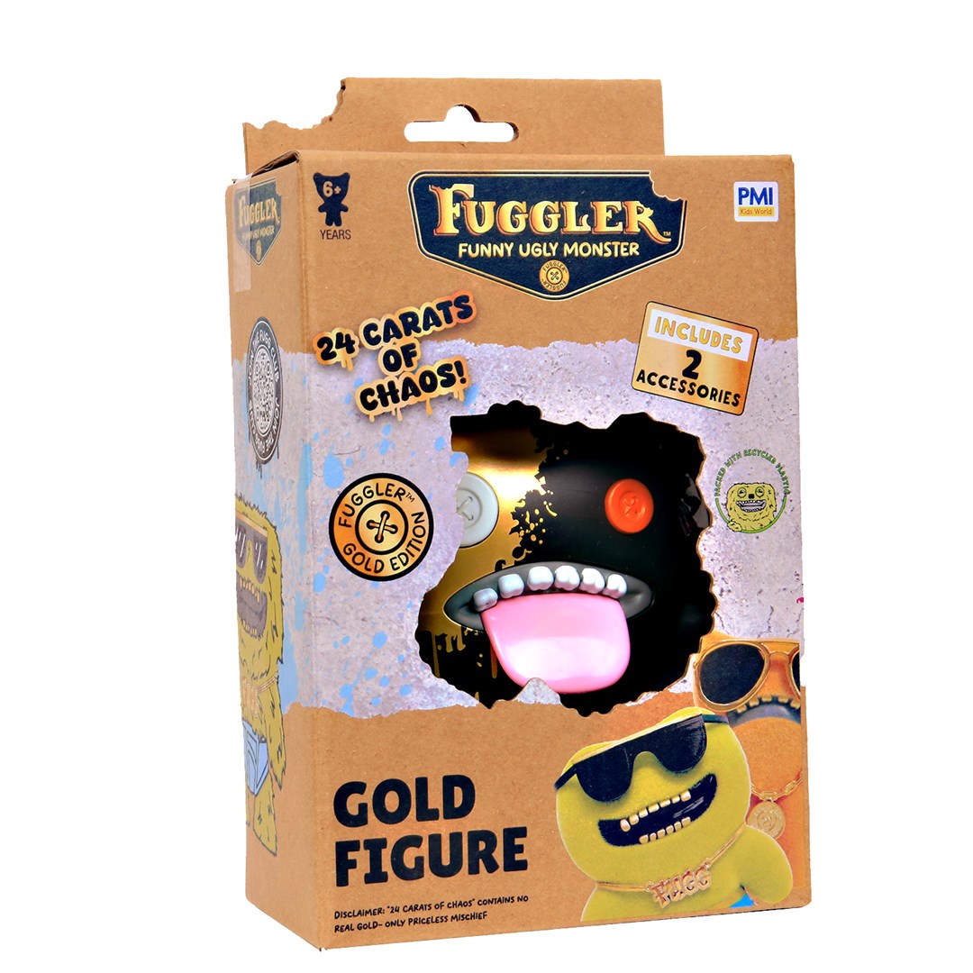 FUGGLER S3 GOLD EDITION - Figura Złota Ver.B — zdjęcie 1 z 2