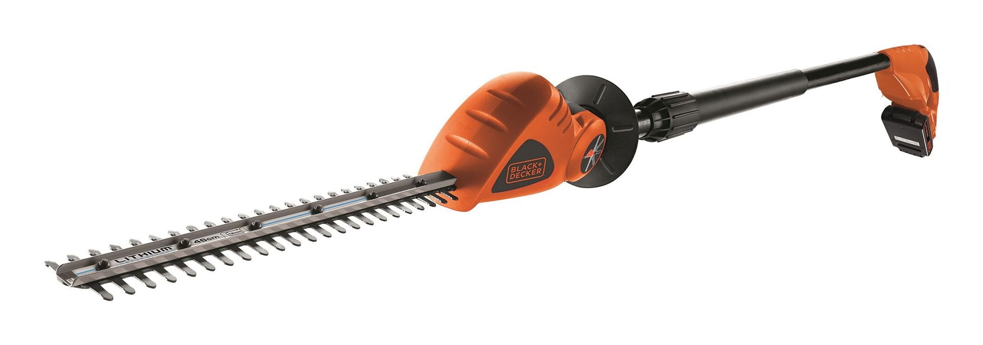 Nożyce do żywopłotu akumulatorowe 18V, 43cm BLACK+DECKER — zdjęcie 1 z 3