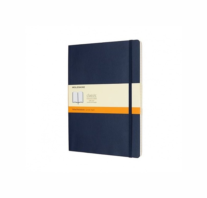 MOLESKINE Notes XL, 192 stron, linie, niebieski — zdjęcie 1 z 5