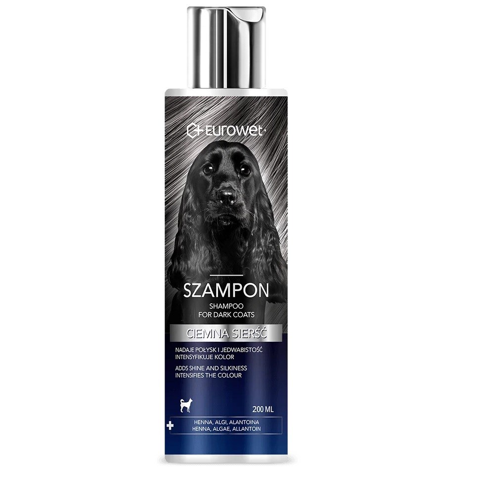 Eurowet Szampon Ciemna sierść 200ml