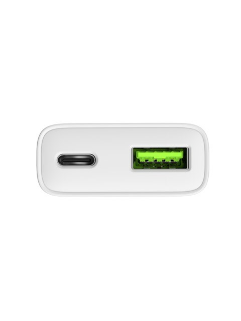 NATEC RIBERA GAN SLIM 20W USB-A USB-C Biała — zdjęcie 1 z 6