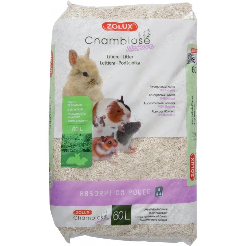 ZOLUX Podściółka Chambiose Nature 60 l - Wyprzedaż