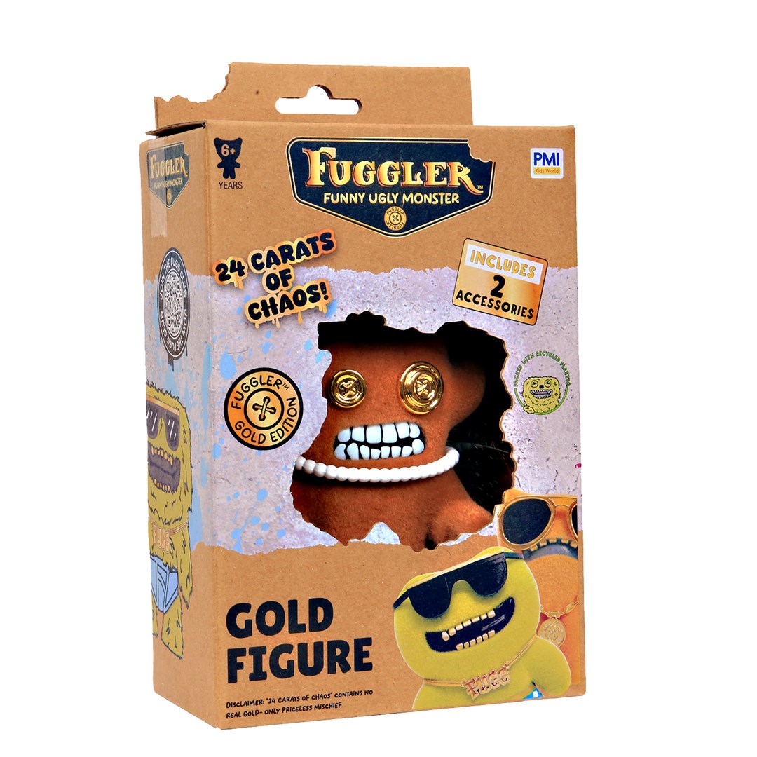 FUGGLER S3 GOLD EDITION - Figura Złota Ver.A — zdjęcie 1 z 2