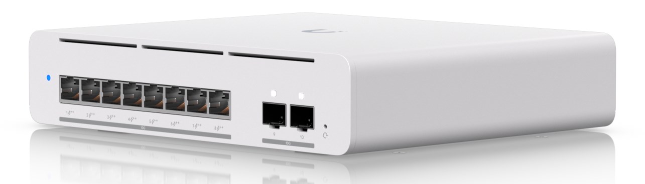 Switch Ubiquiti UniFi Pro XG 8 PoE 10p PoE ( PoE++: 8;) Managed Gigabit (USW-Pro-XG-8-PoE-EU) — zdjęcie 1 z 8