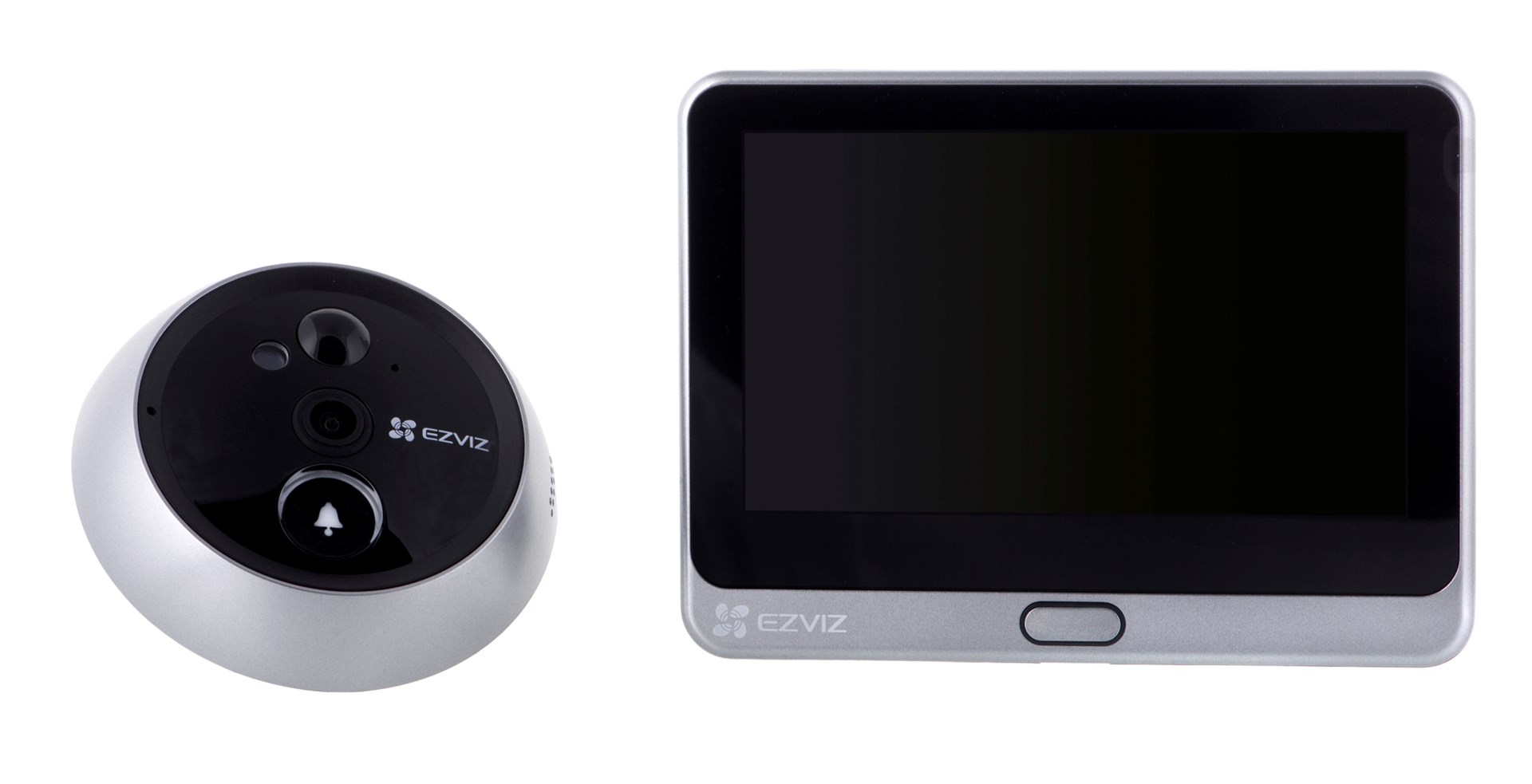Wideodomofon EZVIZ DP2C 2MP 10,9 cm, srebrny — zdjęcie 1 z 8