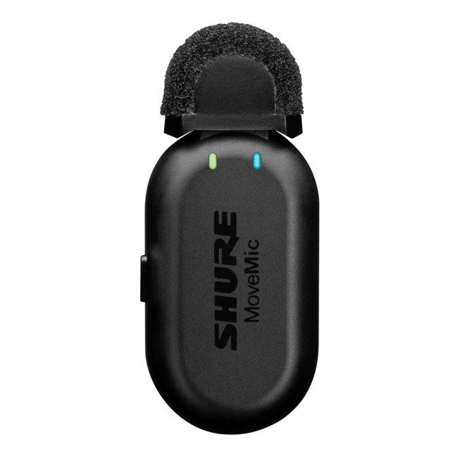 Shure MV-ONE-Z6 - Bezprzewodowy mikrofon MoveMic MV-LaV, case ładujący — zdjęcie 1 z 4