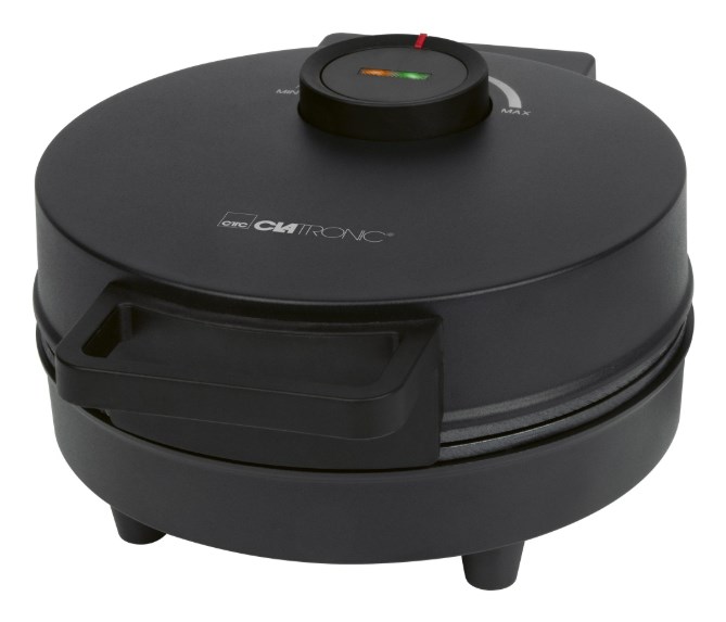 Gofrownica serduszkowa WA 3832 CLATRONIC czarna — zdjęcie 1 z 4