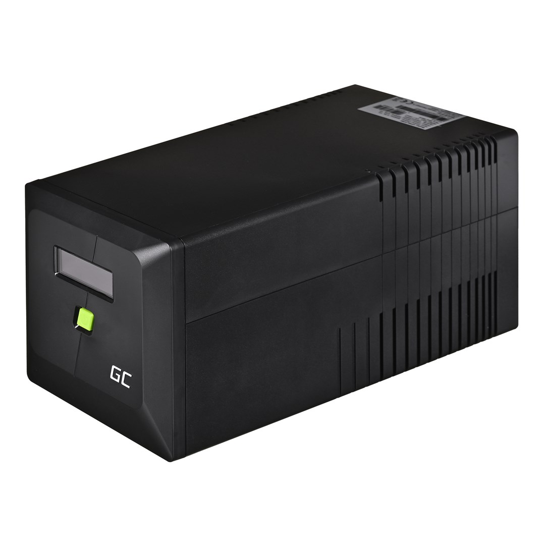 GREEN CELL UPS POWERPROOF 700W/1000VA CZYSTA SINUSOIDA — zdjęcie 1 z 5