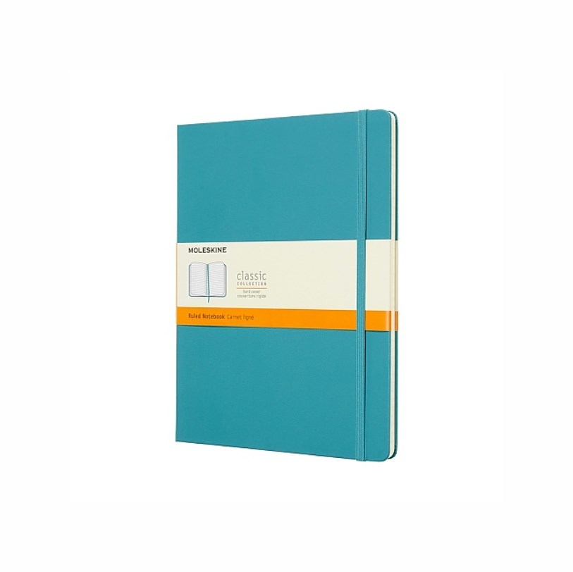 Moleskine Notes Classic XL, Reef Blue, 192 Stron — zdjęcie 1 z 5