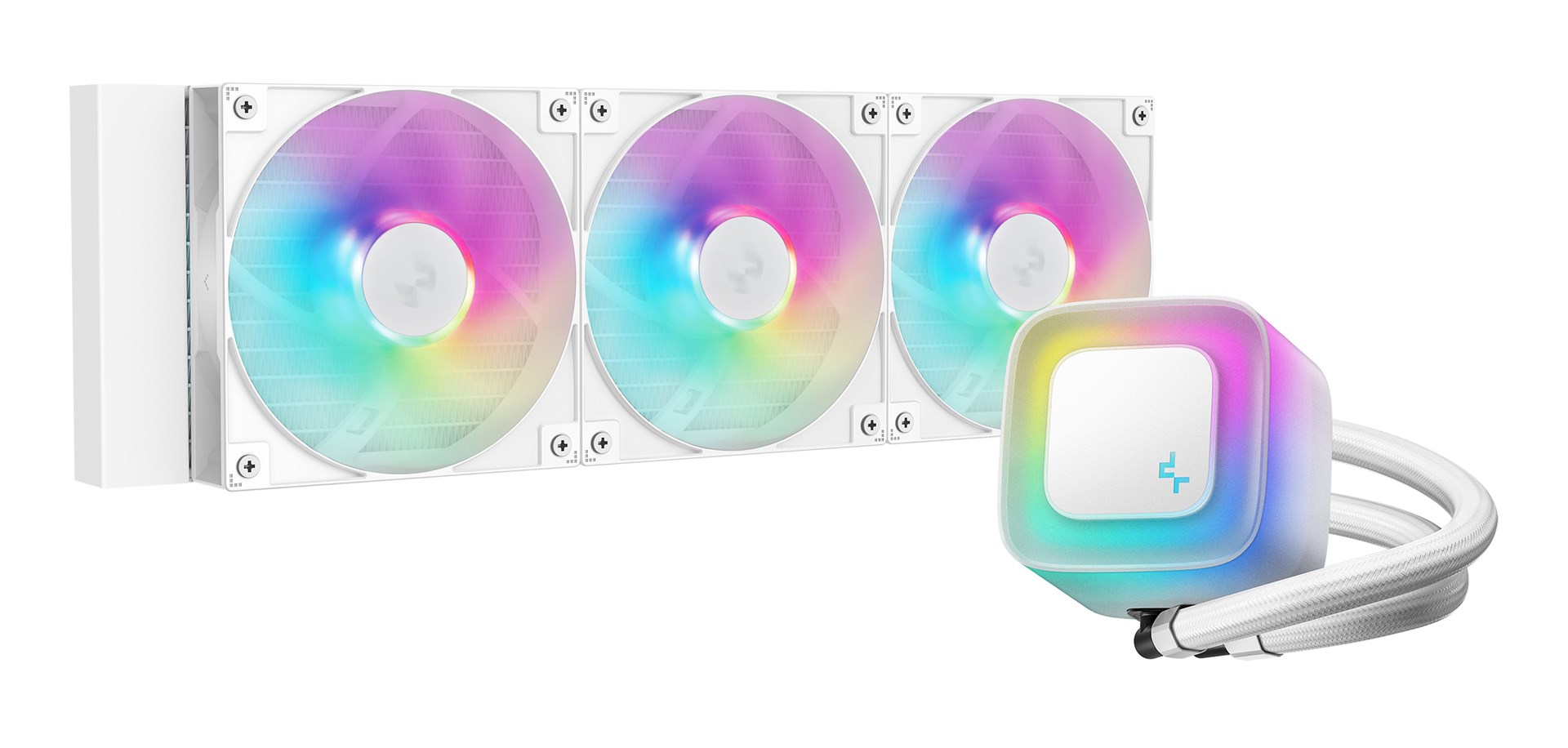 Chłodzenie wodne DeepCool LE360 WH V2 — zdjęcie 1 z 6