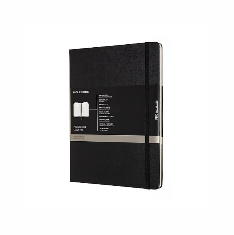 Moleskine notatnik Pro A4 192 stron, twarde oprawienie — zdjęcie 1 z 6