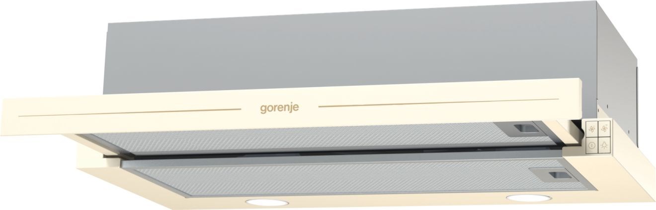 Okap teleskopowy GORENJE BHP62CLI beżowy kremowy — zdjęcie 1 z 5