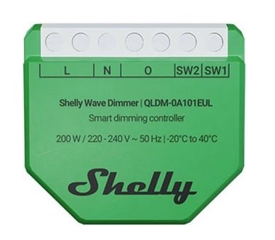 Inteligentny ściemniacz Z-Wave Shelly Wave Dimmer EU LR — zdjęcie 1 z 6