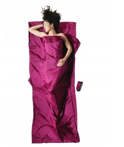 Wkładka do śpiwora Cocoon TravelSheet Silk, czerwona