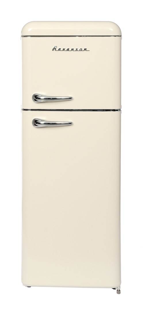 Lodówka Retro Ravanson LKK-210RC, 157l, Klasa A++ — zdjęcie 1 z 6