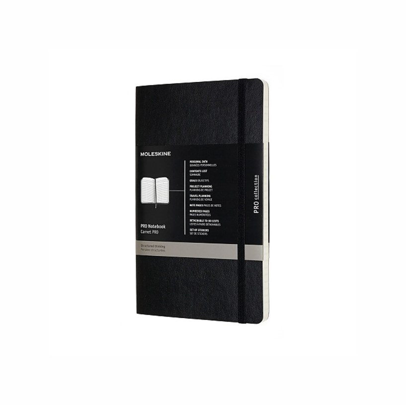 MOLESKINE Notes PROFESSIONAL L, 192 stron, czarny — zdjęcie 1 z 5