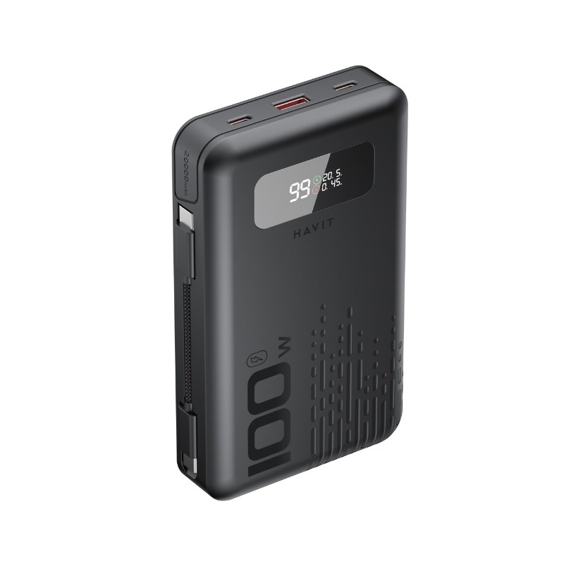 Powerbank Havit PB5212 20000mAh (czarny) — zdjęcie 1 z 4