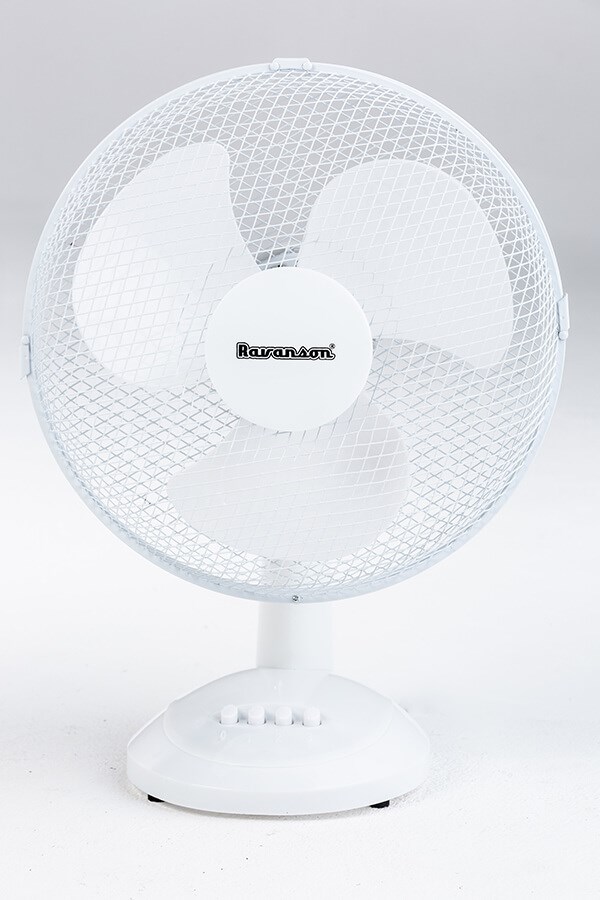 Wentylator biurkowy Ravanson WT-1030 (kolor biały) — zdjęcie 1 z 3