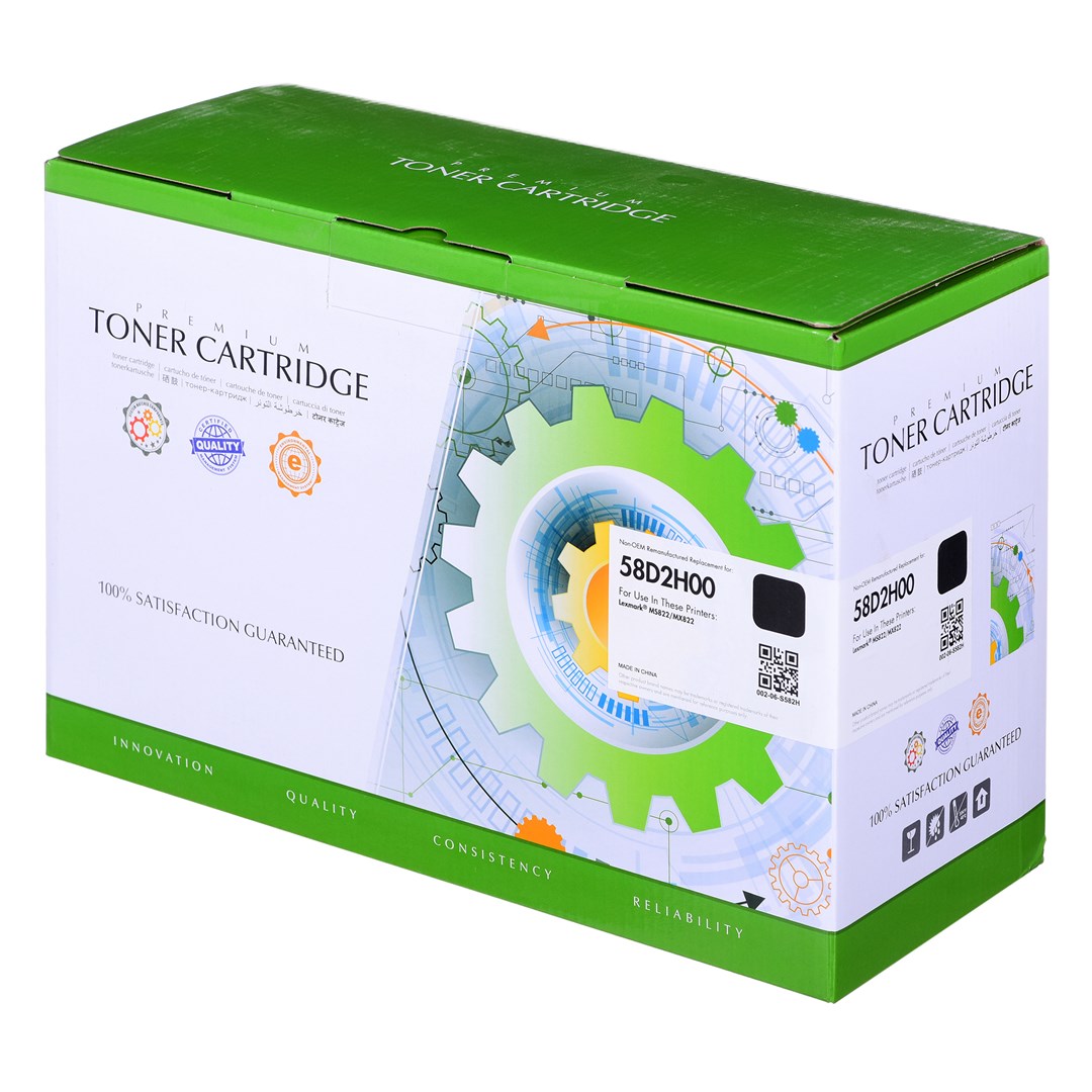 Superbulk toner do Lexmark S58D2H00 czarny — zdjęcie 1 z 2