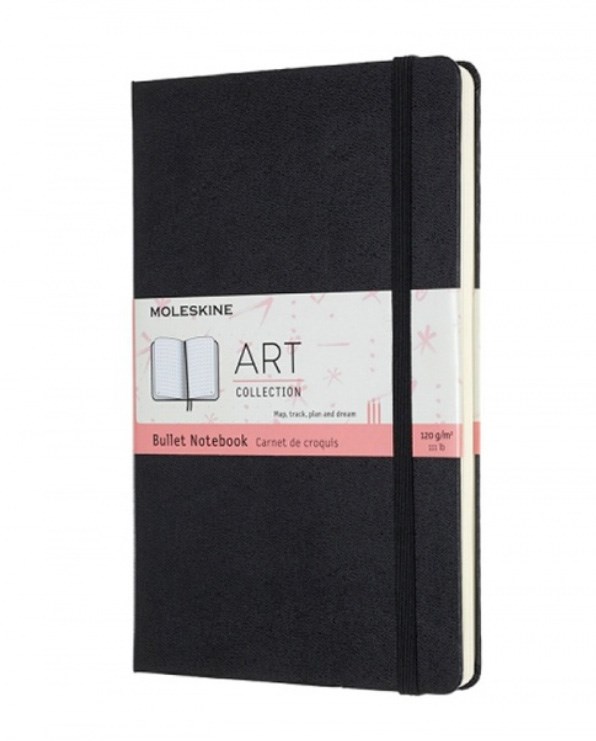 MOLESKINE Notes L Art Bullet, twarda oprawa, 160 stron — zdjęcie 1 z 3