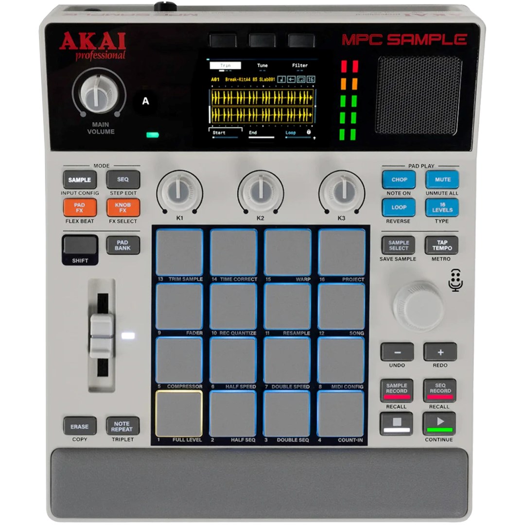 AKAI MPC SAMPLE - Przenośny Sampler/Groovebox — zdjęcie 1 z 6