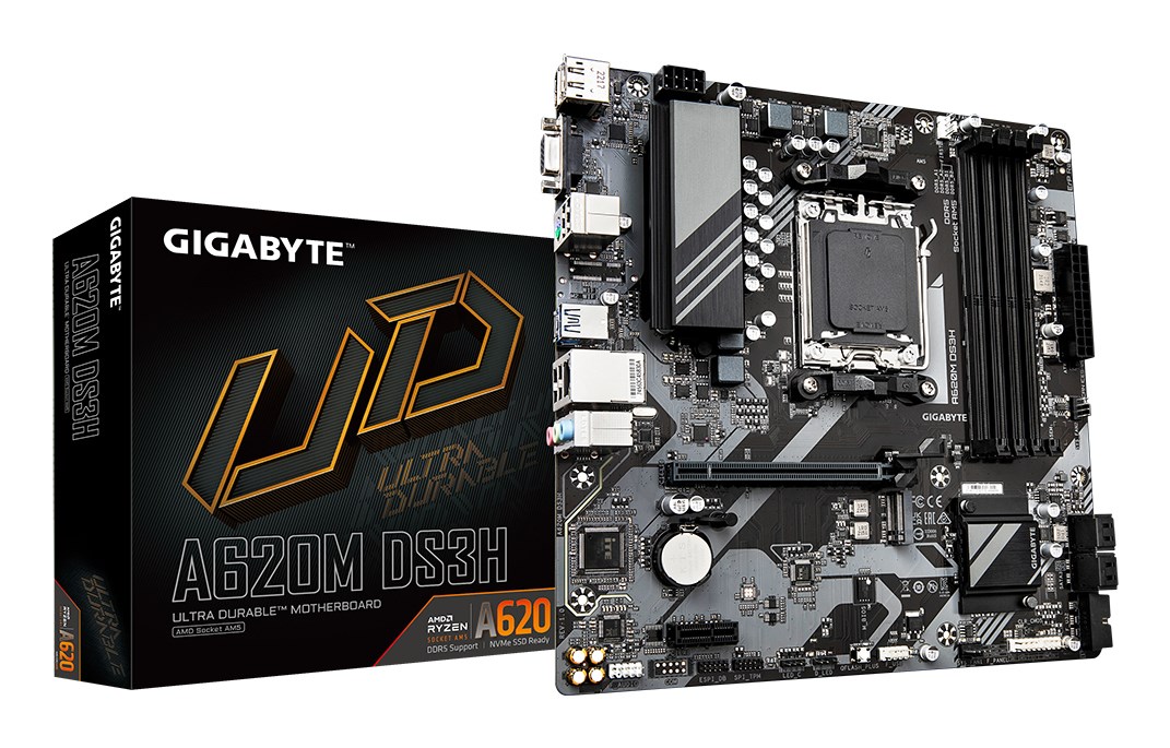 Płyta główna Gigabyte A620M DS3H Socket AM5 — zdjęcie 1 z 5