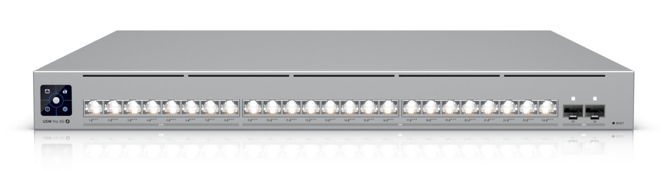 Switch Ubiquiti UniFi Pro XG 24 PoE 26p — zdjęcie 1 z 8