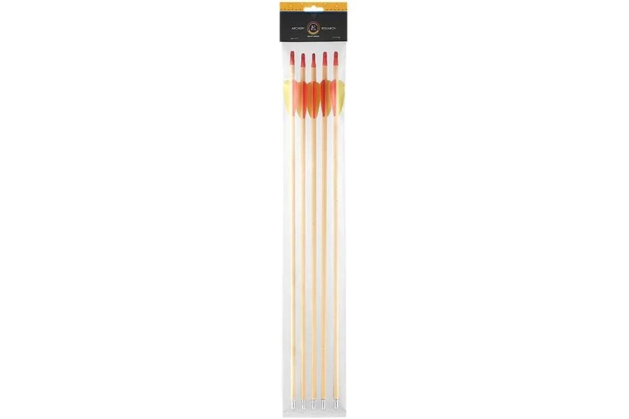 Strzały drewniane Target Wooden 30" Poe Lang - 5 szt. — zdjęcie 1 z 4