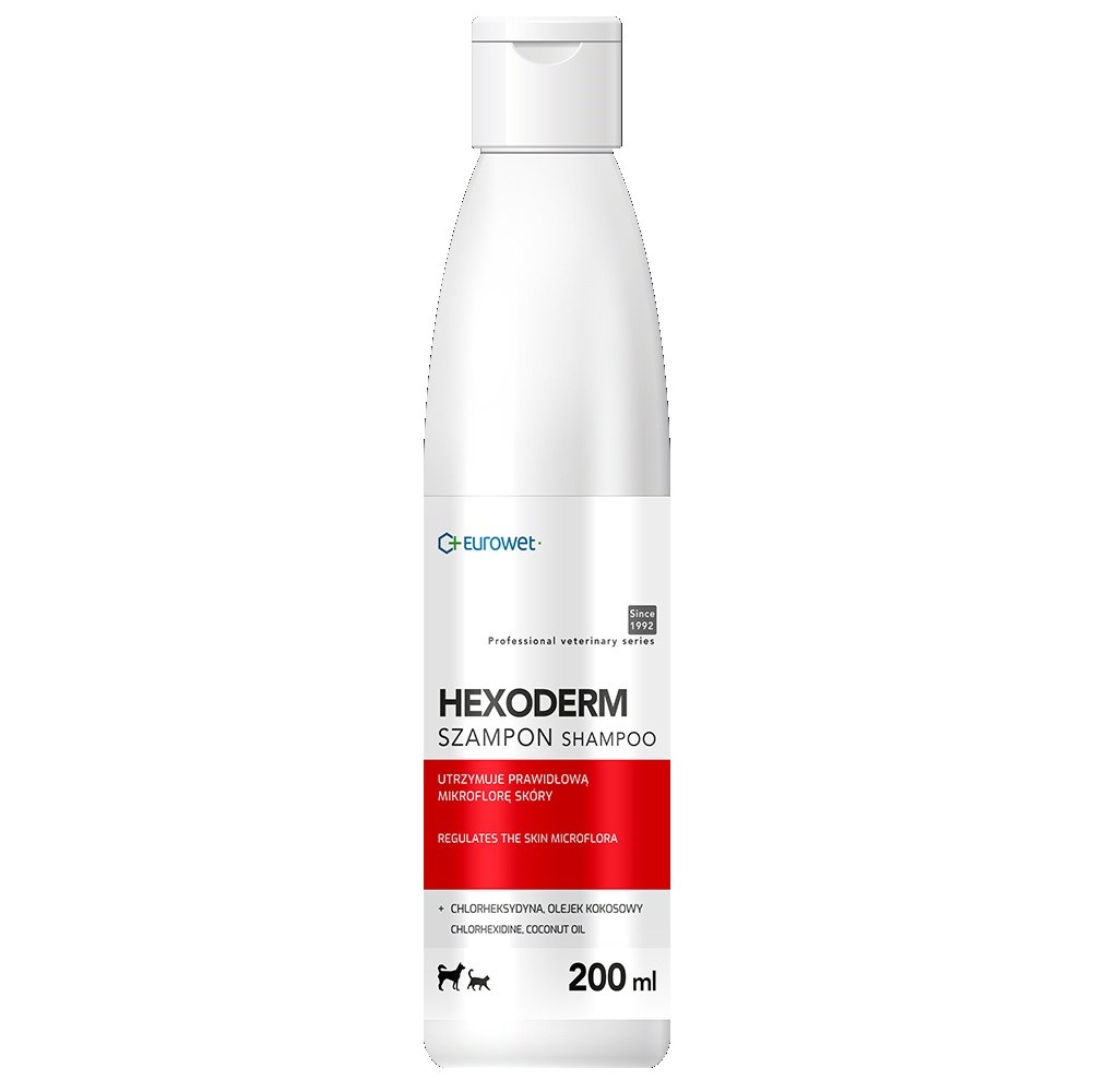 Eurowet Hexoderm 200ml - Wsparcie mikroflory skóry
