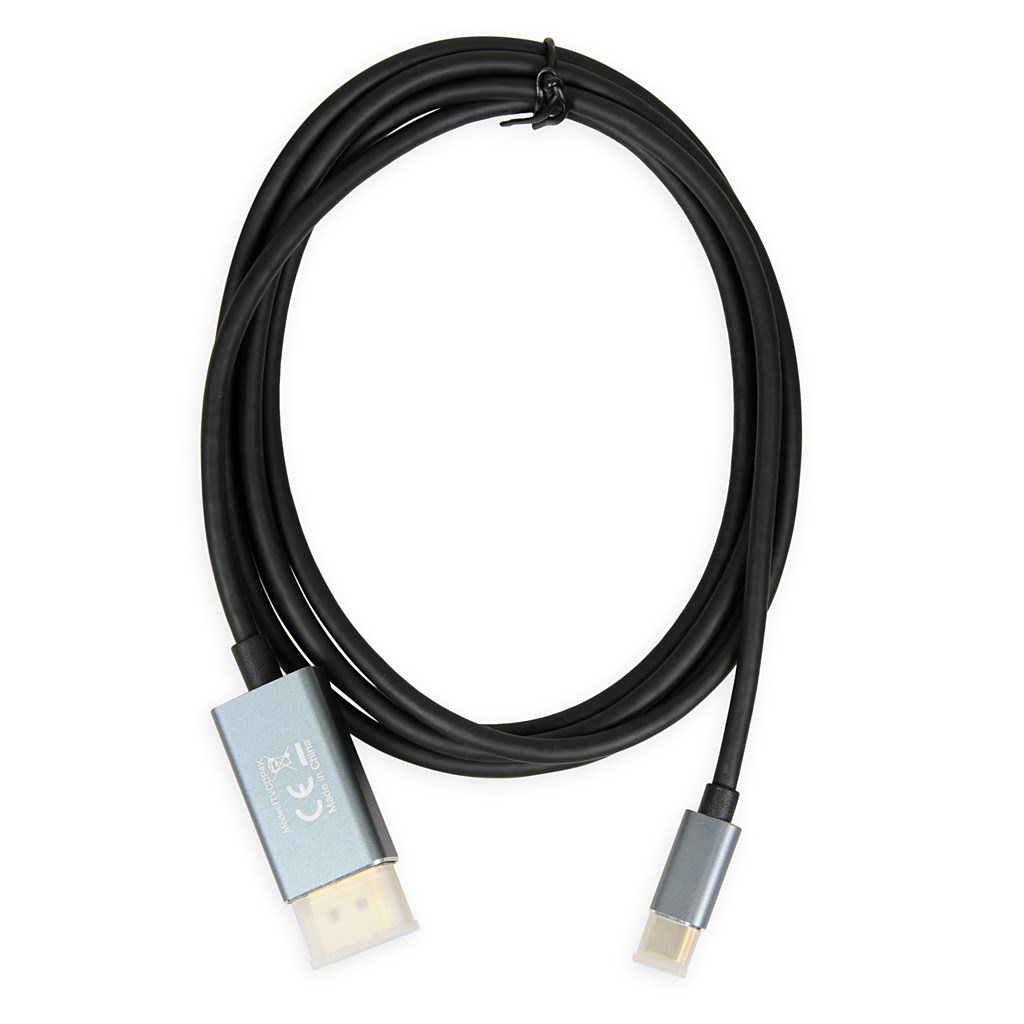 IBOX KABEL ITVCDP4K USB-C TO DISPLAYPORT 4K 1,8M — zdjęcie 1 z 8