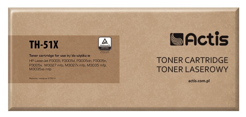Actis TH-51X Toner Zamiennik HP 51X, 13000 Stron, Czarny