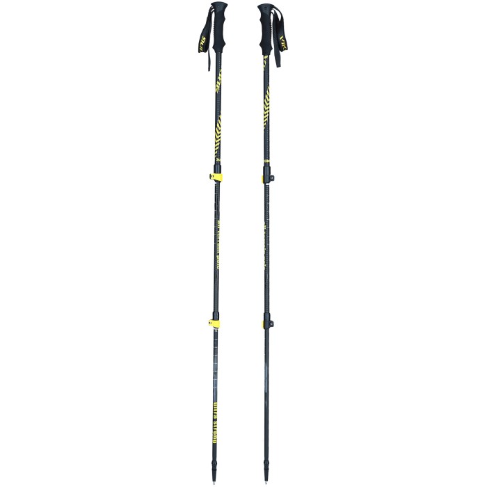 Kije trekkingowe VIKING Teho Trekking 65-145cm, czarno-żółte — zdjęcie 1 z 3