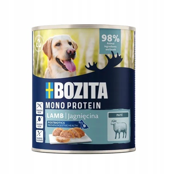 BOZITA pasztet pies jagnięcina 800g