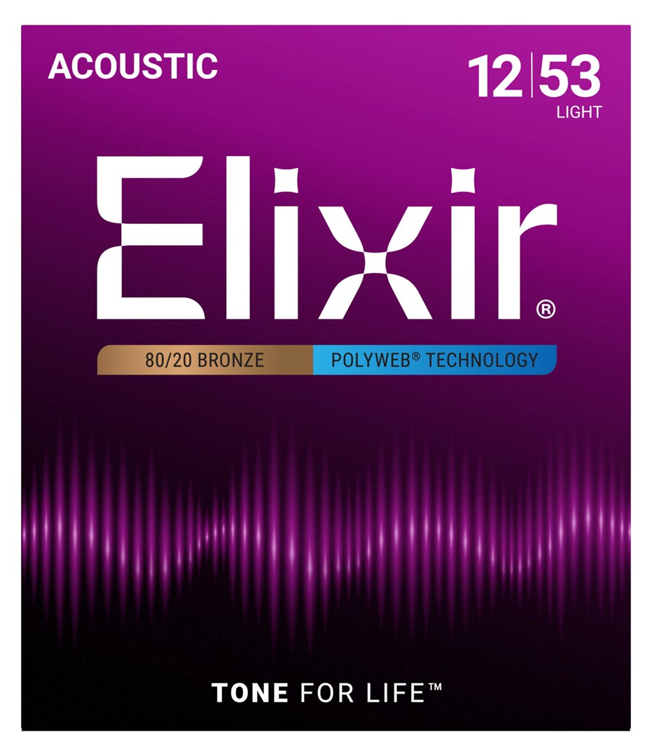 Elixir 11050 Light (12-53) PW - Struny akustyczne