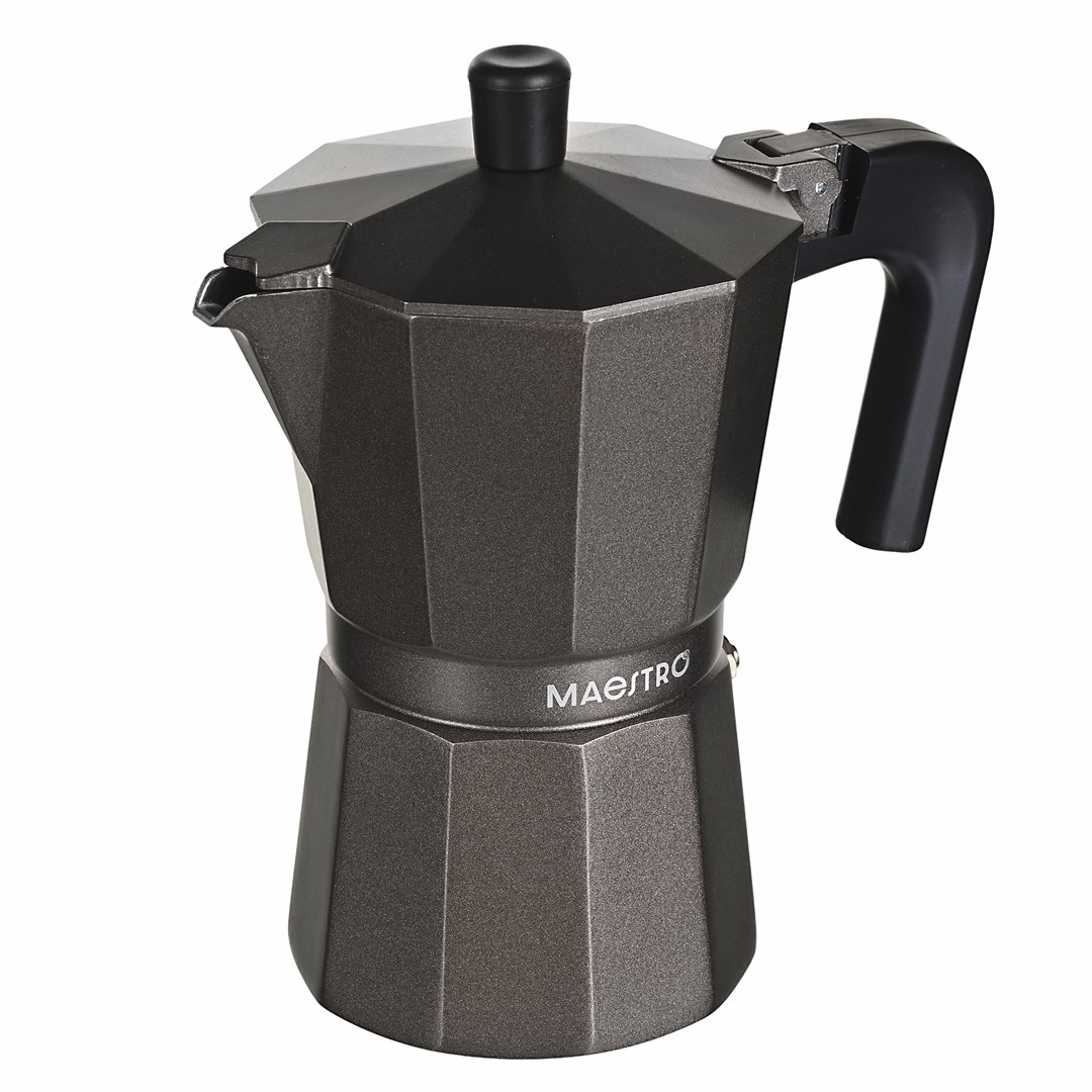 Kawiarka aluminiowa (6 filiżanek; 300 ml) MR-1666-6-BROWN MAESTRO — zdjęcie 1 z 8