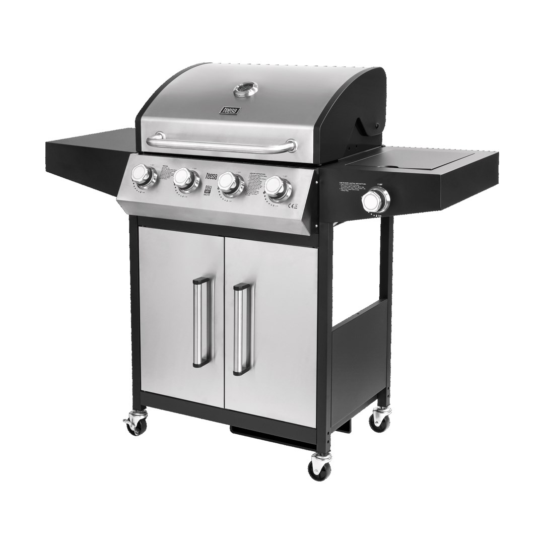 TEESA GRILL GAZOWY BBQ 5007 MASTER 5 PALNIKÓW - MIEJSCE NA BUTLĘ TSA0251 — zdjęcie 1 z 8