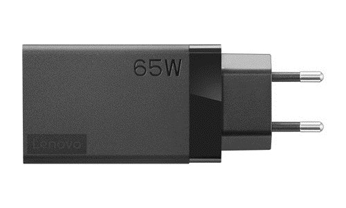Lenovo Zasilacz podróżny 65 W USB-C 40AW0065WW — zdjęcie 1 z 6