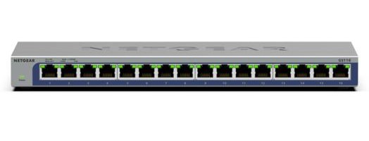 Switch Netgear GS116-300EUS 16p Unmanaged Gigabit — zdjęcie 1 z 6
