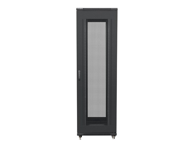 LANBERG SZAFA STOJĄCA RACK 19" 42U 800X1000 DRZWI PERFOROWANE CZARNA FF01-8042-23B — zdjęcie 1 z 3