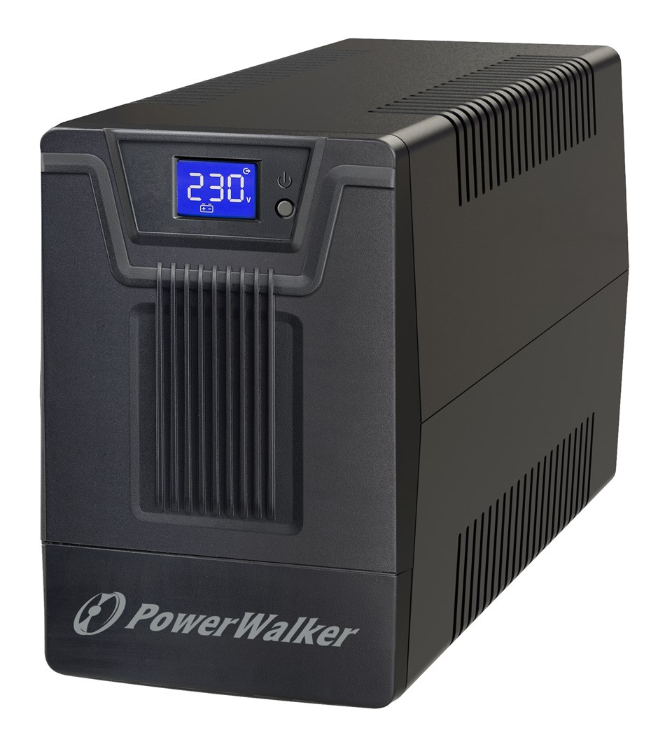 POWER WALKER UPS LINE-IN VI 1000 SCL FR (4X PL 230V, RJ11/45 IN/OUT, USB, LCD) — zdjęcie 1 z 4