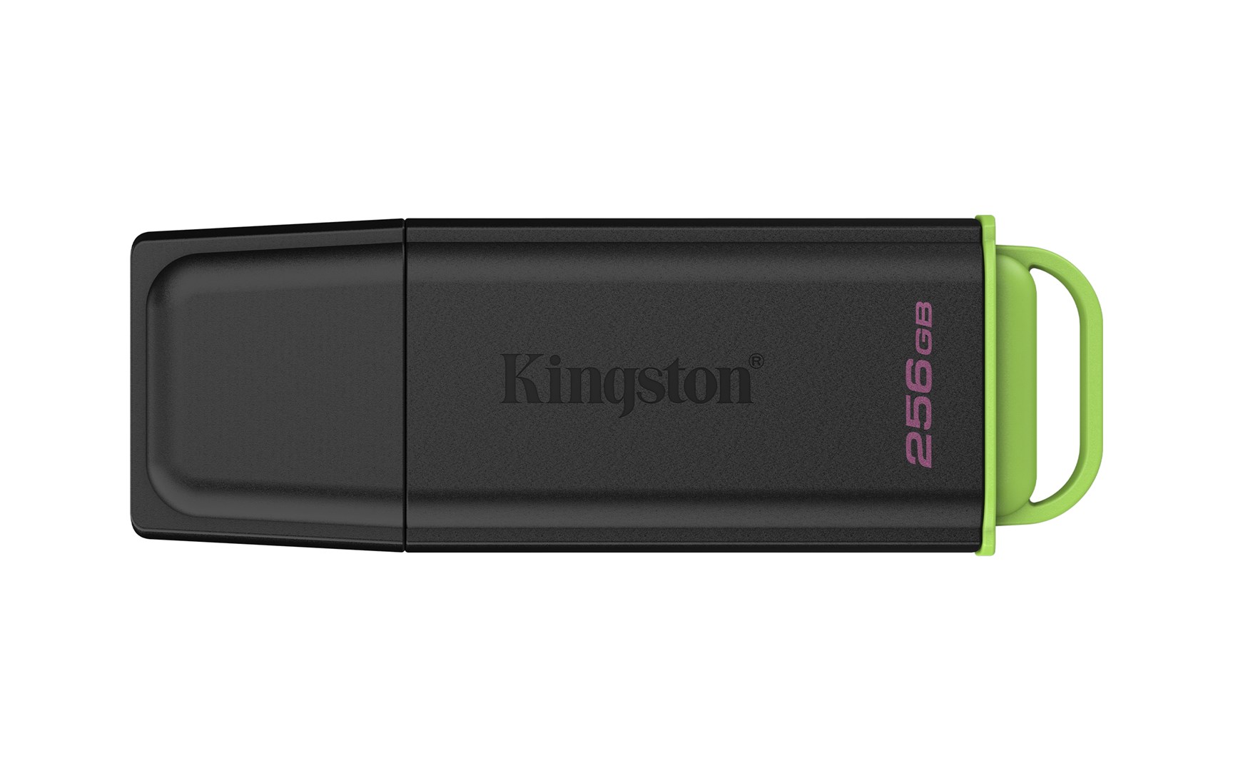 KINGSTON 256GB Portable USB 3.2 Gen 1 DataTraveler Exodia Black/Green — zdjęcie 1 z 8