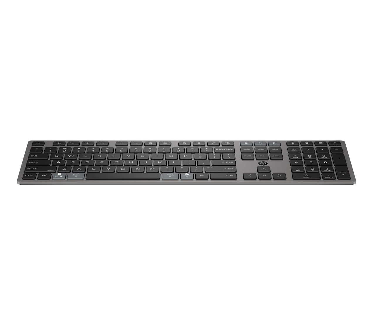 Klawiatura HP 720 Multi-Device Rechargeable Wireless Keyboard Nightfall Black bezprzewodowa czarna 9T5B1AA — zdjęcie 1 z 8