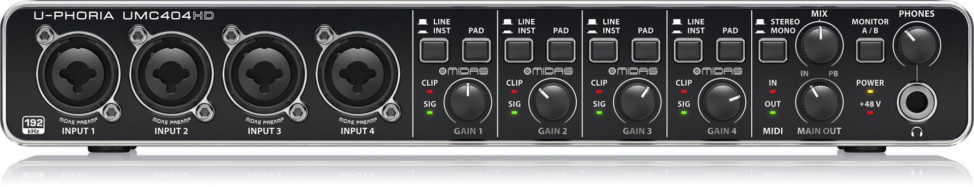 Behringer UMC404HD - Interfejs audio USB — zdjęcie 1 z 5