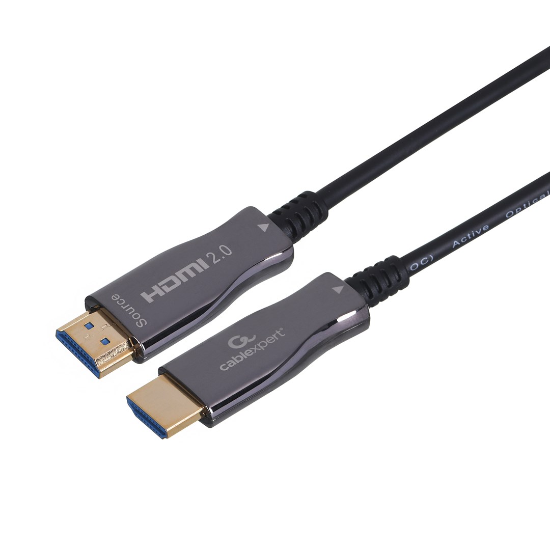 GEMBIRD AKTYWNY KABEL OPTYCZNY (AOC) HIGH SPEED HDMI Z ETHERNETEM SERIA PREMIUM, 20M — zdjęcie 1 z 3